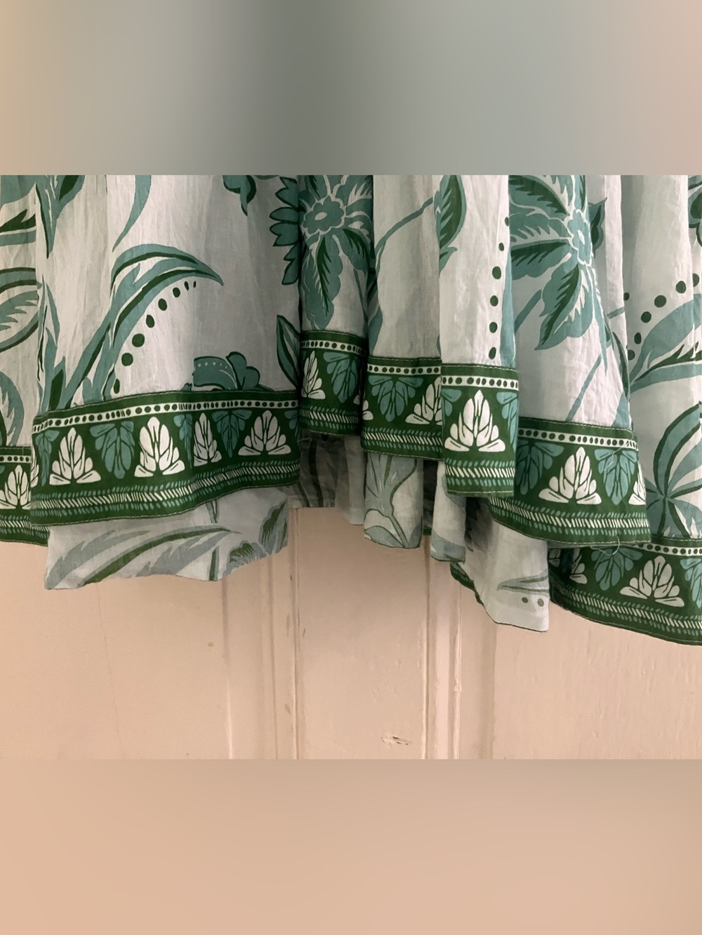 HAUTE HIPPIE Green Floral maxi dress - Picture 9 of 9